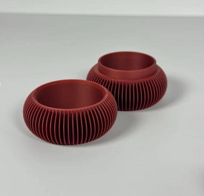 Eksklusiv 3D-printet ringboks smykkeboks presisjonsprint oppbevaring
