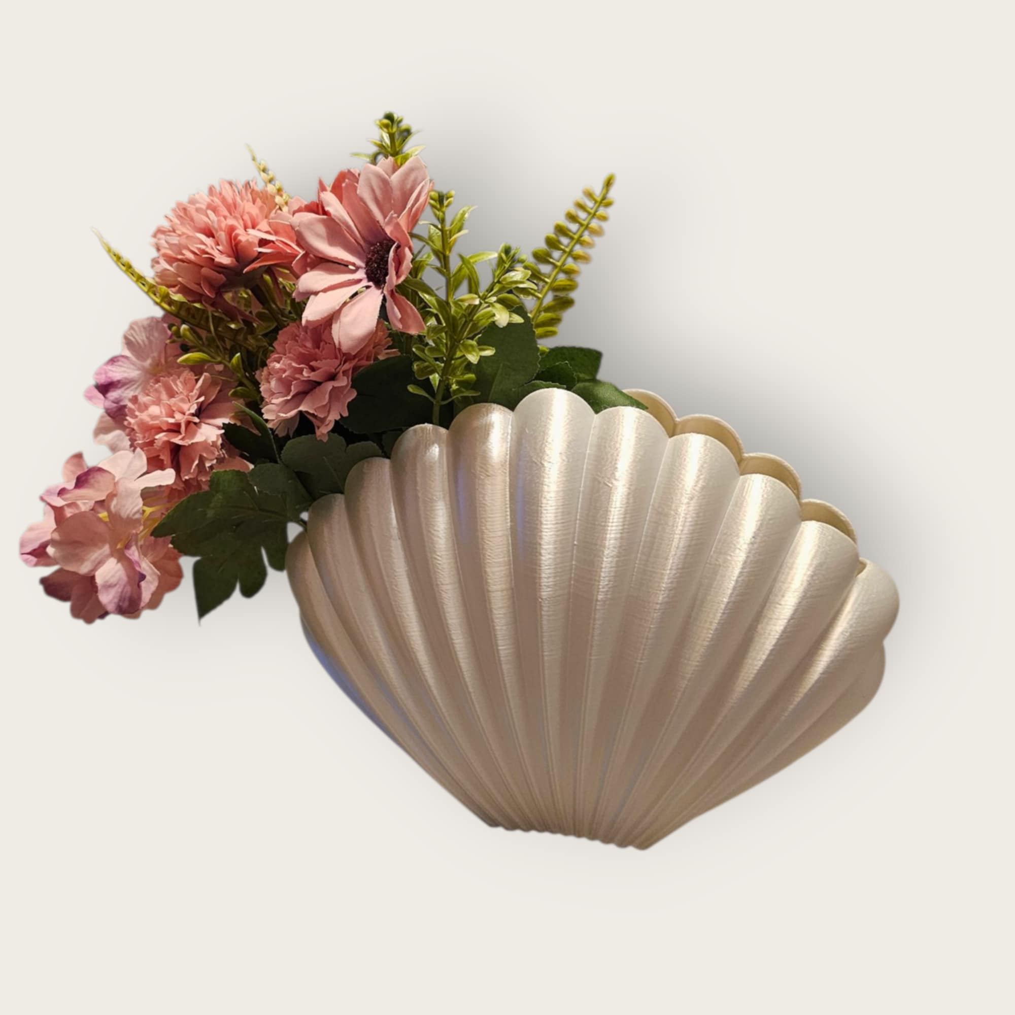Kamskjell Vase