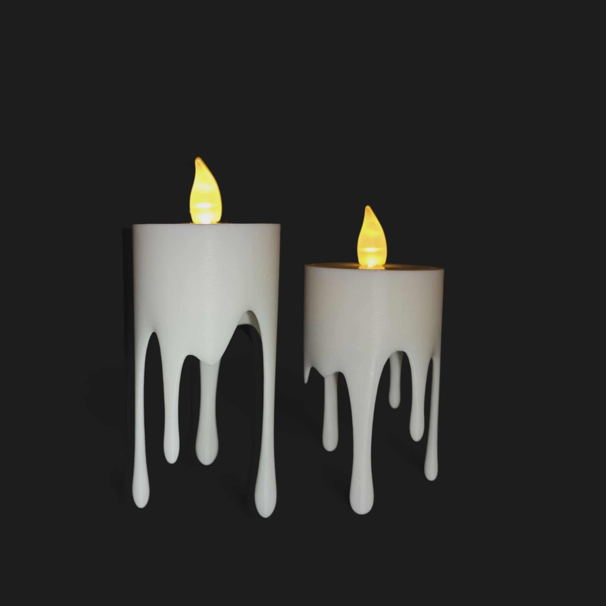 Dryppelys – 3D-printet dekorlys